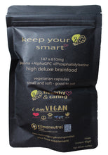 Lade das Bild in den Galerie-Viewer, Deluxe Brainfood: Alpha GPC, Spirulina & Phosphatidylserin - 147 Kapseln für mentale Stärke & Energie, 1200 mg Tagesdosis