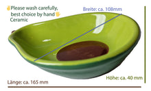 Lade das Bild in den Galerie-Viewer, Avocado Schale aus Keramik - verschiedene Grössen