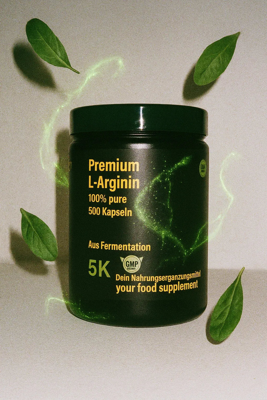L-Arginin Base – 500 vegane Kapseln à 500 mg
