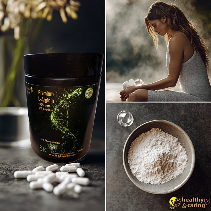 L-Arginin Base – 500 vegane Kapseln à 500 mg