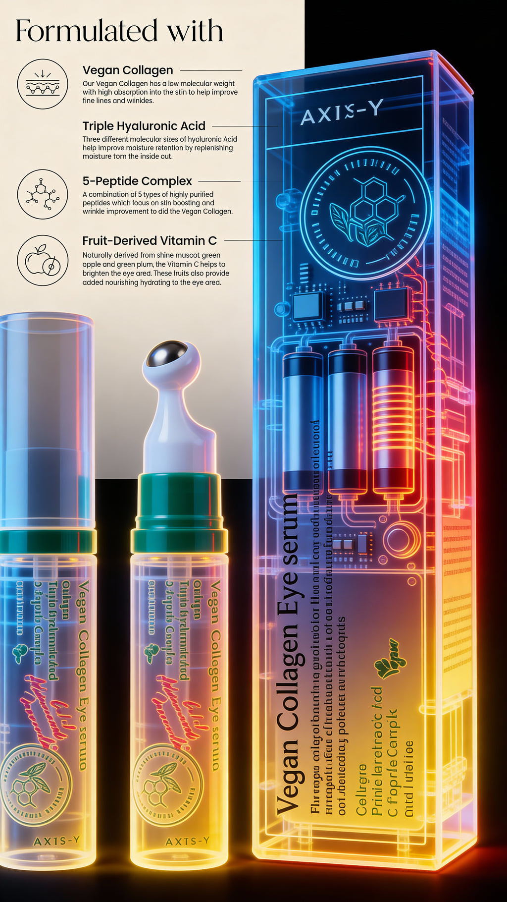 AXIS-Y Vegan Collagen Eye Serum – 10 ml