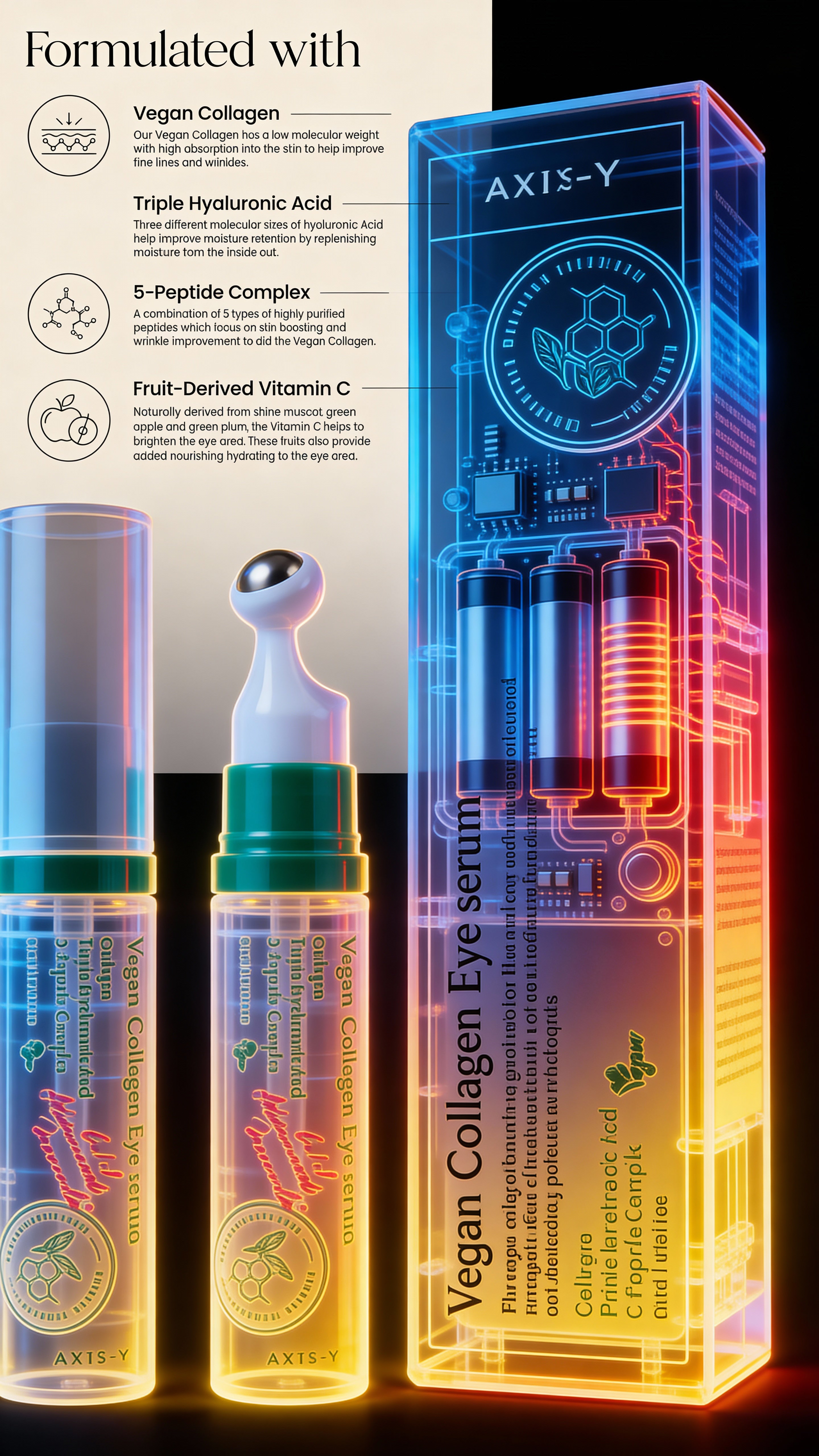 AXIS-Y Vegan Collagen Eye Serum – 10 ml