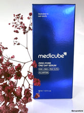 Lade das Bild in den Galerie-Viewer, Medicube Zero Pore One Day Serum, 30 mL – Südkorea, Poren verfeinernde, hauterneuernde, feuchtigkeitsspendende Formel mit AHA, BHA, PHA, Niacinamid
