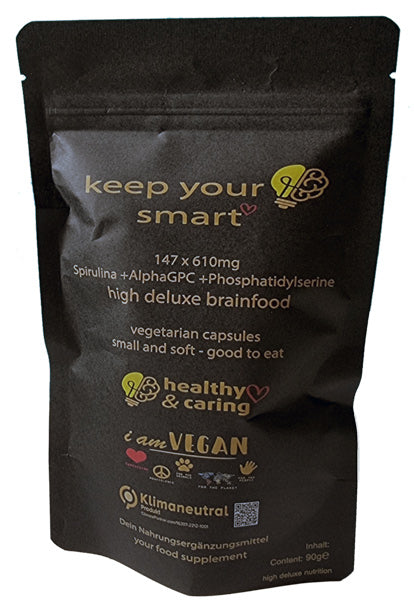 Brainfood Komplex – Alpha GPC, Spirulina & Phosphatidylserin