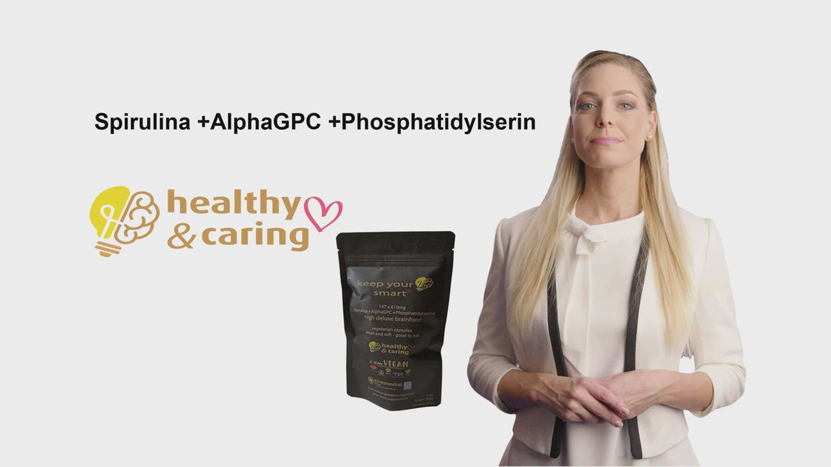 Brainfood Komplex – Alpha GPC, Spirulina & Phosphatidylserin